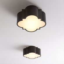 Load image into Gallery viewer, Wyatt Flush Mount Ceiling Light in Detail.
