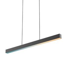 Load image into Gallery viewer, Boulevard LED Linear Pendant Light in Black (RGB + 2700K-6500K).
