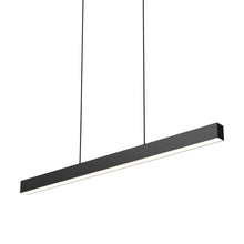 Load image into Gallery viewer, Boulevard LED Linear Pendant Light in Black (Color Changing).
