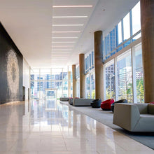 Load image into Gallery viewer, Boulevard LED Linear Recessed Light in office.
