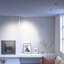 Load image into Gallery viewer, Aperture LED Recessed Light with Adjustable Head in living room.
