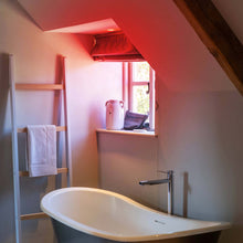 Load image into Gallery viewer, DALS Connect Pro DCPro Smart LED Panel in bathroom.
