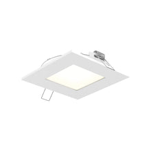 Load image into Gallery viewer, Excel CCT LED Recessed Panel Light in White (Square/Medium).
