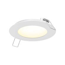 Load image into Gallery viewer, Excel CCT LED Recessed Panel Light in White (Round/Large).
