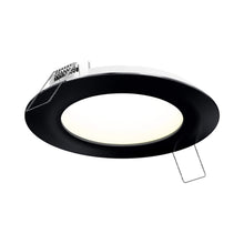 Load image into Gallery viewer, Excel CCT LED Recessed Panel Light in Black (Round/X-Large).
