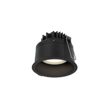 Load image into Gallery viewer, Facet CCT Indoor/Outdoor LED Recessed Light in Black (Medium).
