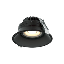 Load image into Gallery viewer, Facet CCT Indoor/Outdoor LED Recessed Light in Black (Large).
