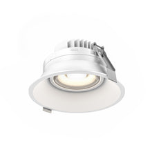 Load image into Gallery viewer, Facet CCT Indoor/Outdoor LED Recessed Light in White (Large).
