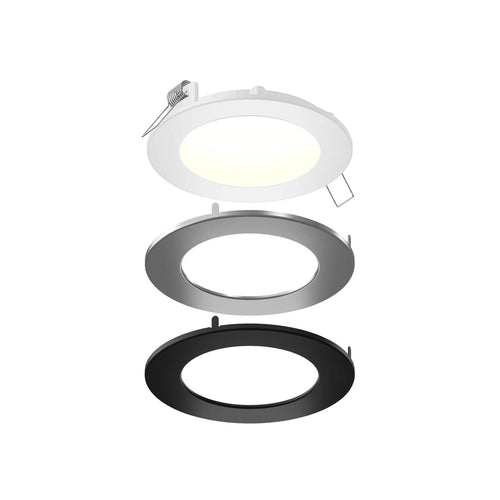 Mystique Round LED Recessed Panel Light.