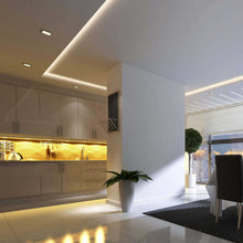 Load image into Gallery viewer, Mystique Square LED Recessed Panel Light in dining room.
