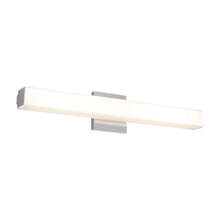 Load image into Gallery viewer, Nobel One LED Vanity Light in Satin Nickel (Large).
