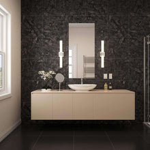 Load image into Gallery viewer, Nobel Two LED Vanity Light in bathroom.
