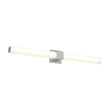 Load image into Gallery viewer, Nobel Two LED Vanity Light in Satin Nickel (Large).
