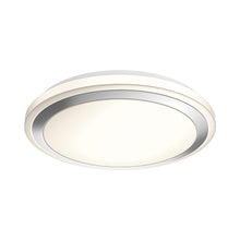Load image into Gallery viewer, Ora LED Flush Mount Ceiling Light in Satin Nickel.
