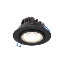 Load image into Gallery viewer, Scope LED Gimble Recessed Light in Black (Large/11W).

