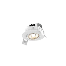 Load image into Gallery viewer, Scope LED Gimble Recessed Light in White (X-Small/8W).
