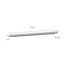 Load image into Gallery viewer, Swivled LED Linear Strip Light - line drawing.
