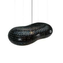 Load image into Gallery viewer, Cloud Pendant Light in Black/Black (Large).
