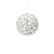 Load image into Gallery viewer, Coral Pendant Light in White/White (Small).
