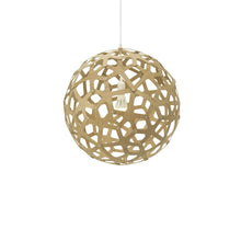 Load image into Gallery viewer, Coral Pendant Light in Bamboo/Bamboo (Medium).
