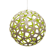Load image into Gallery viewer, Coral Pendant Light in Bamboo/Lime (XX-Large).
