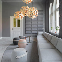 Load image into Gallery viewer, Coral Pendant Light in living room.
