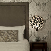 Load image into Gallery viewer, Coral Table Lamp in bedroom.
