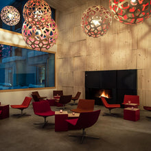 Load image into Gallery viewer, Coral XL Pendant Light in restaurant.
