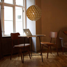 Load image into Gallery viewer, Ebb LED Bounce Pendant Light in office.
