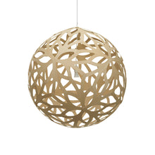 Load image into Gallery viewer, Floral XL Pendant Light in Bamboo/Bamboo (47-Inch).
