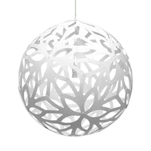 Load image into Gallery viewer, Floral XL Pendant Light in White/White (Large).
