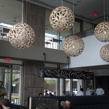 Load image into Gallery viewer, Floral XL Pendant Light in restaurant.
