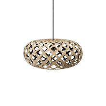 Load image into Gallery viewer, Kina Pendant Light in Bamboo/Black (Small).
