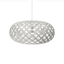 Load image into Gallery viewer, Kina Pendant Light in White/Bamboo (Large).
