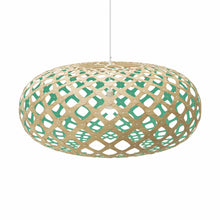 Load image into Gallery viewer, Kina Pendant Light in Bamboo/Aqua (X-Large).
