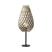 Load image into Gallery viewer, Koura Table Lamp in Bamboo/Black.
