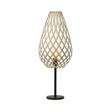 Load image into Gallery viewer, Koura Table Lamp in Bamboo/White.
