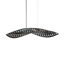 Load image into Gallery viewer, Navicula LED Pendant Light in Black/Black (Medium).
