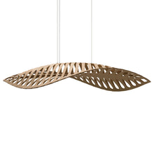 Load image into Gallery viewer, Navicula LED Pendant Light in Bamboo/Bamboo (Large).
