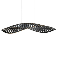 Load image into Gallery viewer, Navicula LED Pendant Light in Black/Black (Large).
