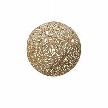 Load image into Gallery viewer, Sola Pendant Light in Bamboo/Bamboo (Small).
