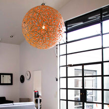 Load image into Gallery viewer, Sola Pendant Light in living room.
