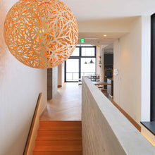 Load image into Gallery viewer, Sola Pendant Light in stairs.
