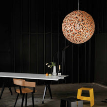Load image into Gallery viewer, Sola Pendant Light in dining room.
