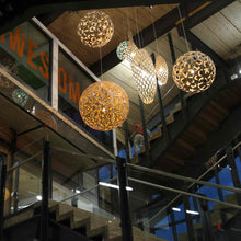 Load image into Gallery viewer, Sola Pendant Light in stairs.
