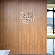Load image into Gallery viewer, Sunflower Wall Light in living room.
