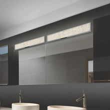 Load image into Gallery viewer, Dazzle LED Bath Vanity Light in bathroom.

