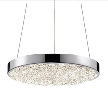 Load image into Gallery viewer, Dazzle Round LED Pendant Light in Detail.

