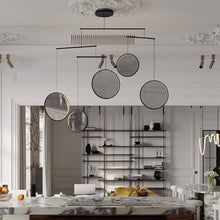 Load image into Gallery viewer, Focus LED Chandelier in kitchen.
