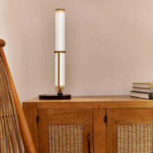 Load image into Gallery viewer, Frechin LED Table Lamp in living room.
